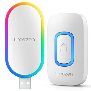 Wireless Door Bells Waterproof 1000ft Long Range Plug in Home Cordless Doorbell - Picture 1 of 11