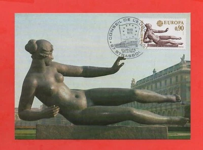 FDC 1974 - L'Air par Arisitde Maillol - Jardin des Tuileries - Paris   .. (K501) - Photo 1/2