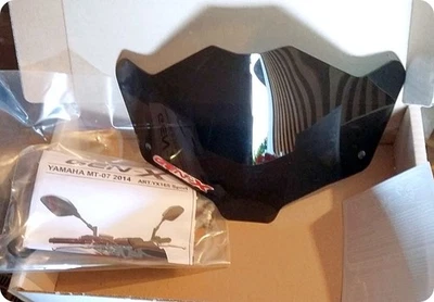 Pantalla Parabrisas Deflector Humo Yamaha MT-07 2014 DS Humo Oscuro Foto 1 de 3