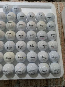 50 Srixon Mixed Model Golf Balls Vg+ - Picture 1 of 3