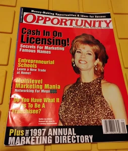 1996 SEPTEMBER OPPORTUNITY MAGAZINE - KATHIE LEE GIFFORD FRONT COVER - Picture 1 of 2
