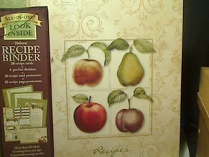 TIM COFFEY  Deluxe Recipe Binder - Picture 1 of 6