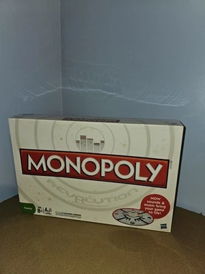 Monopoly Revolution Board Game with Electronic Sounds Sealed.  Slight Damp Box - Image 1 of 4