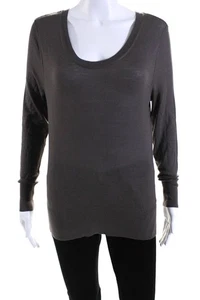 Everlane Womens Long Sleeves Crew Neck Light Pullover Sweater Gray Size Small - Picture 1 of 5