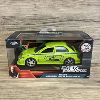 Jada Toys Fast And Furious Brian's Mitsubishi Lancer Evolution VII 1:32 - Image 1 of 3