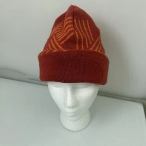 Helly Hansen Beanie Hat Womens Orange Red Ski Outdoors Hiking Warm Wool Blend - Bild 1 von 5