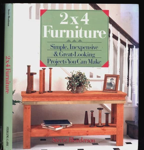 STEVIE HENDERSON 2 X 4 FURNITURE SIMPLE INEXPENSIVE PROJECTS - Picture 1 of 1