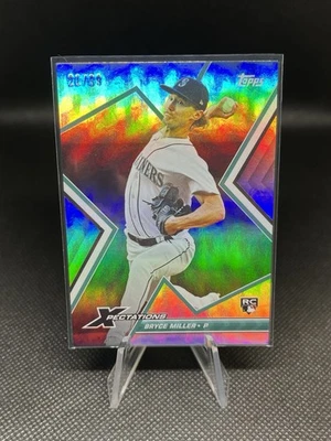2023 Topps Xpectations /99 Bryce Miller #20 Rookie RC Seattle Mariners Rookie - Image 1 of 2
