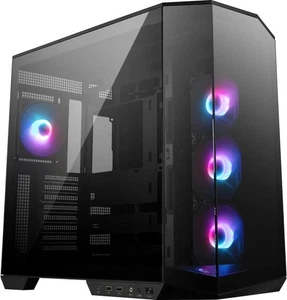 MSI MAG PANO 100R PZ Mid Tower ATX Gaming PC Case - Czarne - Zdjęcie 1 z 1