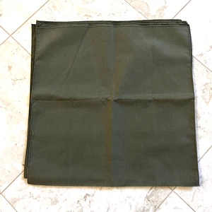 Lot Of 6 Olive Green Dinner Napkins, 17" Square - Picture 1 of 2