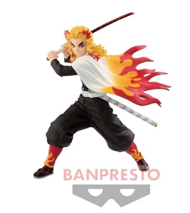 Japan Demon Slayer Kimetsu no Yaiba VIBRATION STARS Kyojuro Rengoku Figure NEW - Picture 1 of 3