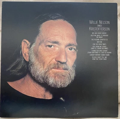 Willie Nelson Sings Kristofferson Vinyl LP - 1979 - 36188 Foto 1 de 4