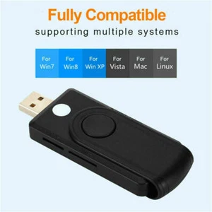 USB2.0 TF Smart Card Reader SIM Phone Card ID Card Multi-port Card Reader SD ST - Picture 1 of 10
