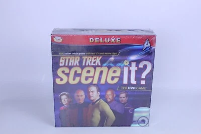Star Trek Scene It ? Deluxe Edition DVD Game New & Sealed - Image 1 of 3