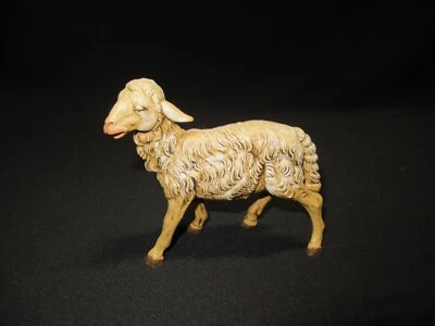 Fontanini Sheep Nativity Lamb 12" scale Figurin 1983 Vintage #15 standing Italy - Image 1 of 4