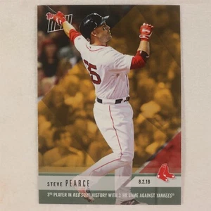2018 Topps Now Card #ODB-24: Boston Red Sox Steve Pearce - Picture 1 of 1