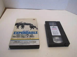 VTG THEY WERE EXPENDABLE VHS BIG BOX JOHN WAYNE - Picture 1 of 4