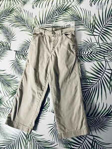 GAP UNISEX Youth Lived In SIZE 10 REGULAR Khaki PANTS - Picture 1 of 5