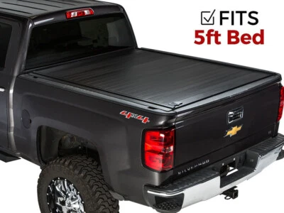 GatorTrax Matte Black Tonneau Cover Fits 2019-2024 Ford Ranger 5' Bed Foto 1 de 4