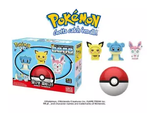 ✅ Oficial Pokémon Lapras Pichu Sylveon Figura de Acción Cambiadores de Rostros Juguete Divertido NUEVO - Imagen 1 de 4