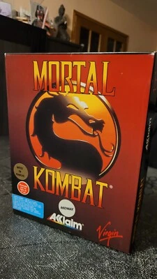Mortal Kombat - Ancien Jeu PC Big Box - Français - complet Notice 3 Disquettes - Photo 1/4