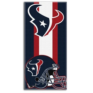 NFL Houston Texans Zone Read Marque Beach Towel, 30" x 60" Blue - Picture 1 of 1
