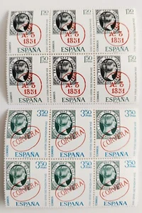 España 2 Bloques de 6 Sellos Edifil 1922/23. Dia Mundial del Sello. - Imagen 1 de 1