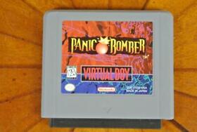 Nintendo Virtual Boy PANIC BOMBER US Version 3D VB 1995 BOMBERMAN