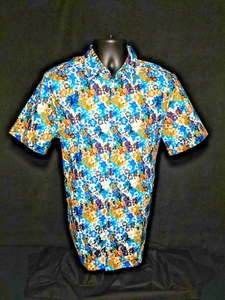 Robert Graham NYDALE Short Sleeve Sport Shirt Size XL NWTS - Picture 1 of 10