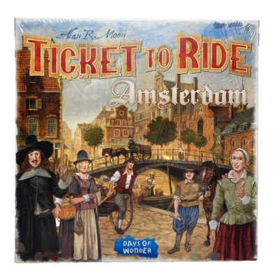 Ticket to Ride Amsterdam Days of Wonder Train Juego Foto 1 de 3