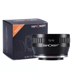K&F Concept Adapter for T-2 T2 Mount Lens to Fujifilm Fuji FX X-Pro1 E1 E2 T1 - Bild 1 von 7