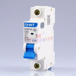 1Pcs New CHNT NXB-63 C63 1P 63A Air switch circuit breaker - Picture 1 of 5