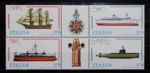 NAVI ITALIANE 1979 Italienischer Schiffbau (3. Serie) postfrisch ** Satz 17391 - Bild 1 von 1
