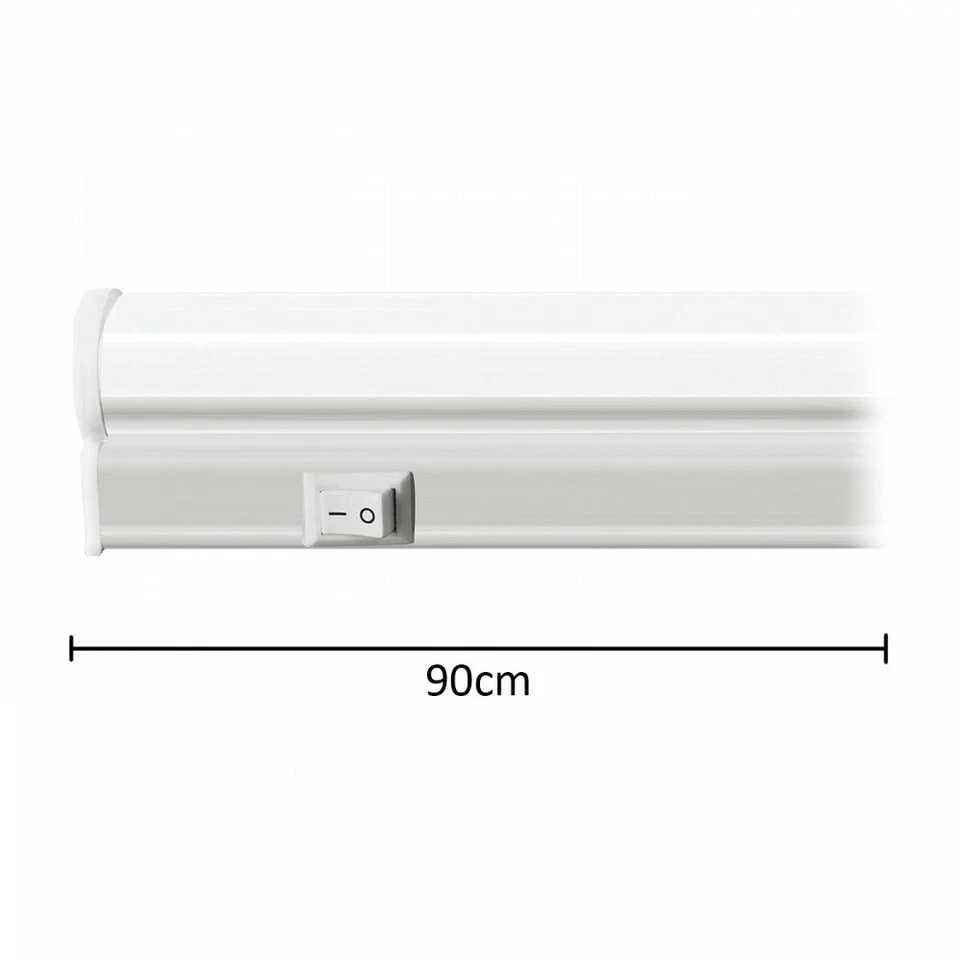 Plafoniera Reglette Led T5 12w 90cm 4000k LIFE T5-12W Plafoniera Reglette Led T5 - Immagine 1 di 1