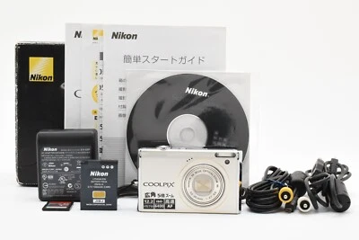 NIKON COOLPIX S640 12,3-MP-Kompaktdigitalkamera silber [EXC++] aus Japan E2488 - Bild 1 von 4