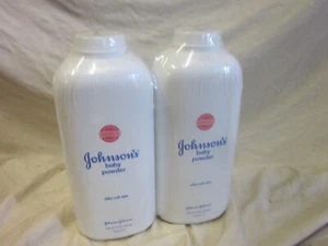 Johnson’s Baby Powder Original Formula 22 oz Talc Jumbo 2-Pack - Picture 1 of 4