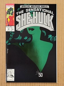 Sensational She-Hulk #50 Foil Cover Marvel 1993 NM- - Bild 1 von 2