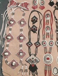 Jewelry Making Patterns Instructions Southwest Accessories Easy X11 - Picture 1 of 9