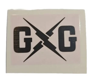 Calcomanía de cuadro de repuesto Guerrilla Gravity OEM bicicleta MTN "Logo GG" 2" X 1,5" - Imagen 1 de 4