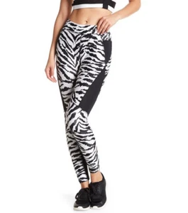HPE Human Performance Engineering Zebra Symmetry Leggings Size M - Picture 1 of 2