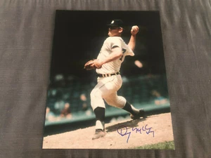 DENNY MCLAIN AUTOGRAPH 8 X 10 PHOTO DETROIT TIGERS - Picture 1 of 1