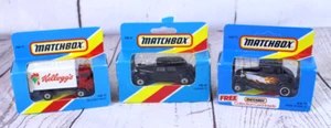 1981 3 MATCHBOX MB44 CITROEN 15, MB72 Delivery Truck Kellog's, MB73 Ford Model A - Picture 1 of 7