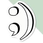 'Semicolon Symbol' Decal Stickers (Dw018970)