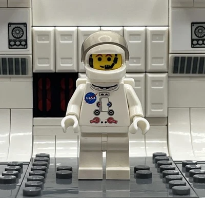 Lego NASA Apolo Astronauta Minifigura Descubrimiento 10029 Lunar Lander ¡con Mochila! Foto 1 de 4