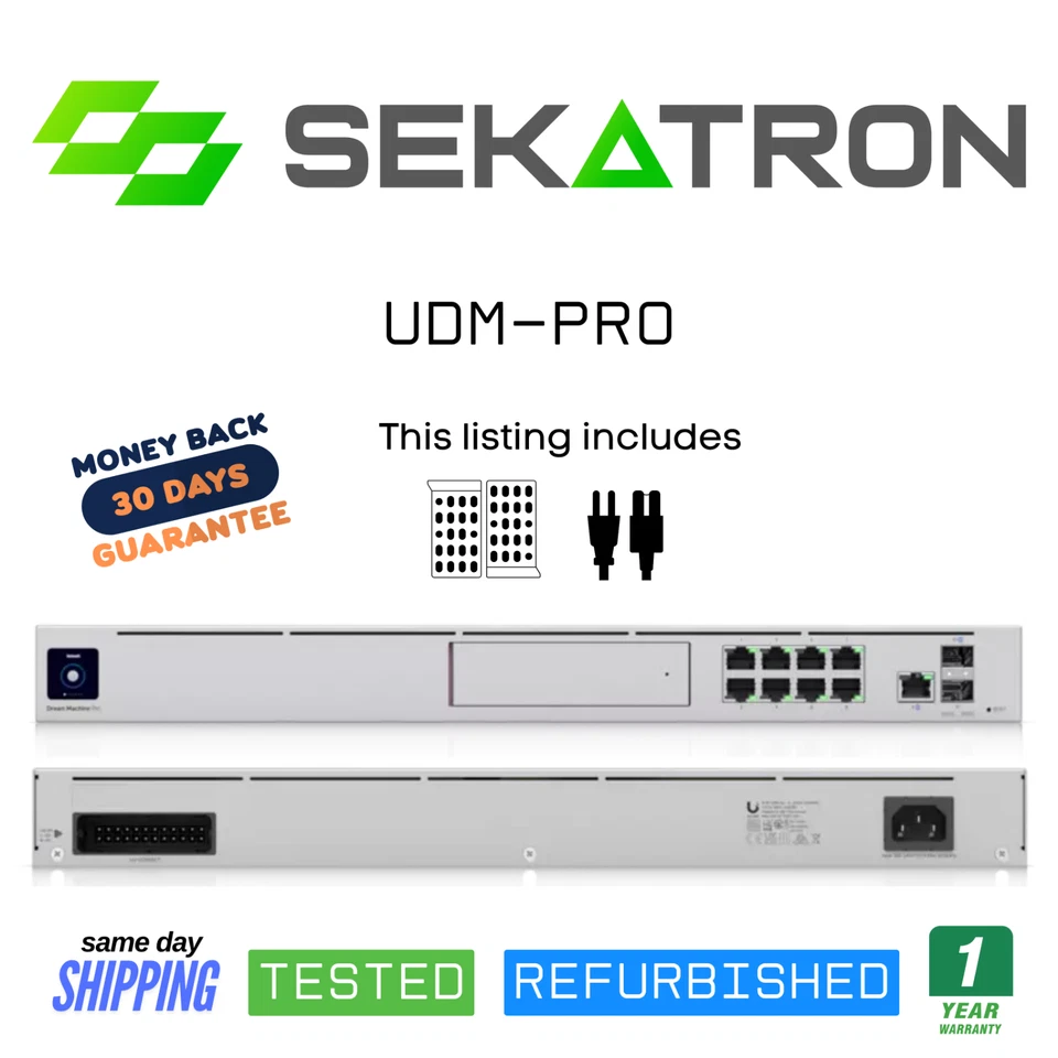 ♻️ New Ubiquiti UDM-PRO Dream Machine Pro Security Gateway ⚡Fast Ship - Image 1 of 2