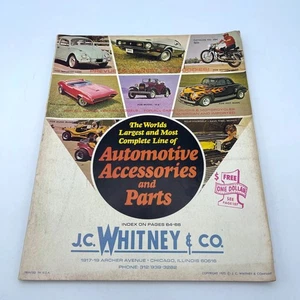 Vintage JC Whitney & Co Catalog 1970 Automotive Accessories Auto Parts 284 Car - Picture 1 of 11