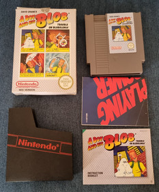 Nintendo NES Game A Boy and His Blob Boxed with Manual