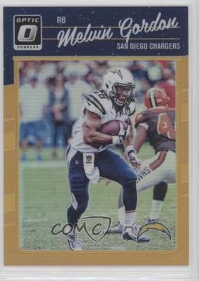 2016 Donruss Optic Orange /199 Melvin Gordon #84 - Image 1 of 2