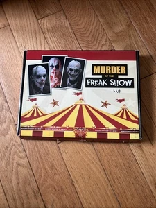 Murder Mystery In A Box Murder At The Freak Show Detective Skills Game - Picture 1 of 4