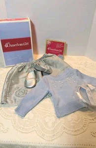 American Girl original RETIRED Silver and Blue FROSTY PARTY OUTFIT Complete NIB - Picture 1 of 6